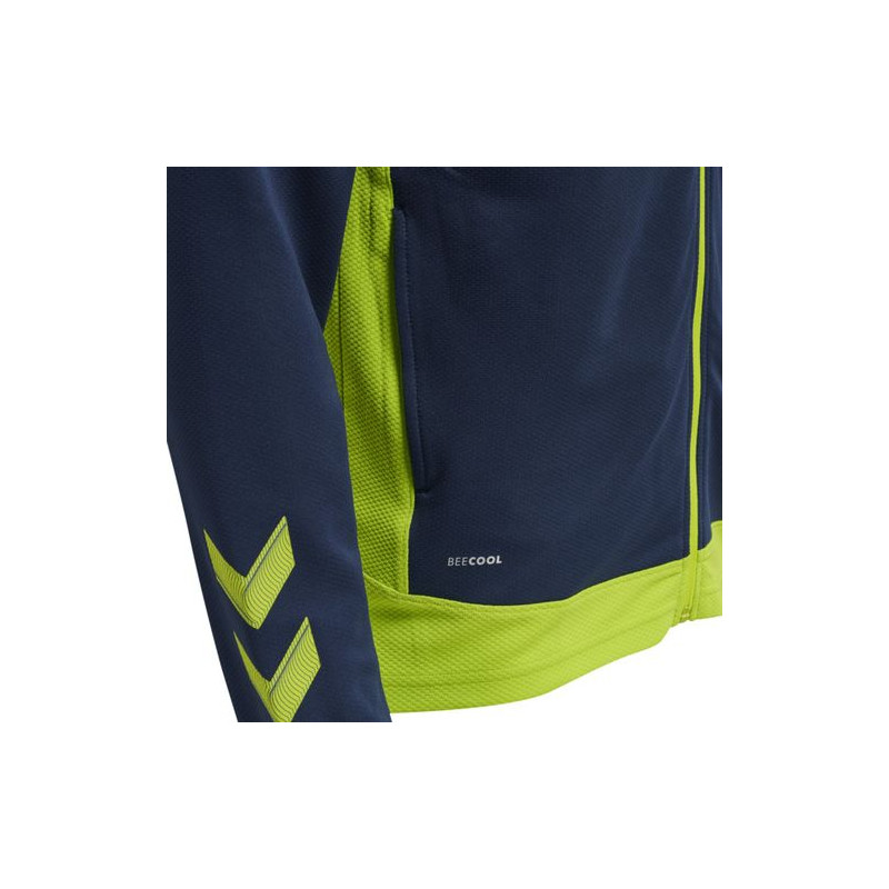 Veste Hmllead Poly Zip - Blue/Vert Textiles207399-7642