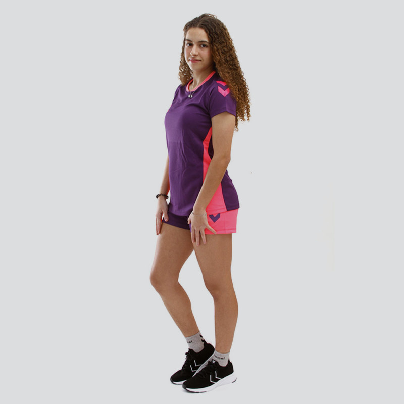 Tenue d'entraînement Femme Hml Action - Violet/Rose Tee-shirts et tops FemmeT204963 WS-4861