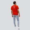 T-shirt hmlMOK rouge Tee-shirts HommeT211935-3062