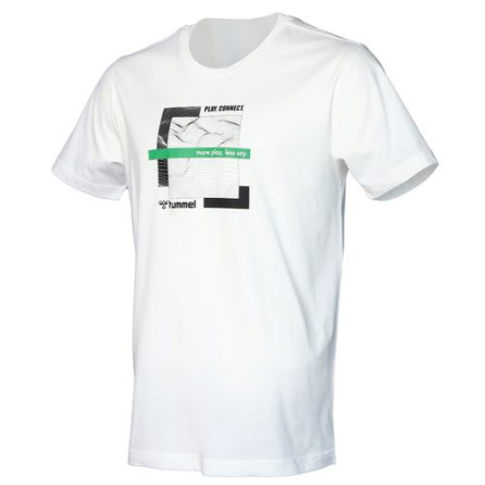 T-shirt Homme Hmlneelo Blanc Tee-shirts HommeT911672-9001