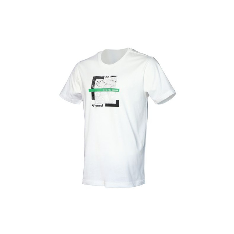 T-shirt Homme Hmlneelo Blanc Tee-shirts HommeT911672-9001