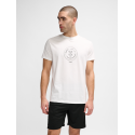 Hmlactive Circle Co Tee S/s - Blanc Tee-shirts Homme224521-9001