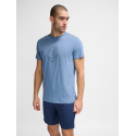 Hmlactive Circle Co Tee S/s - Bleu Tee-shirts Homme224521-4250