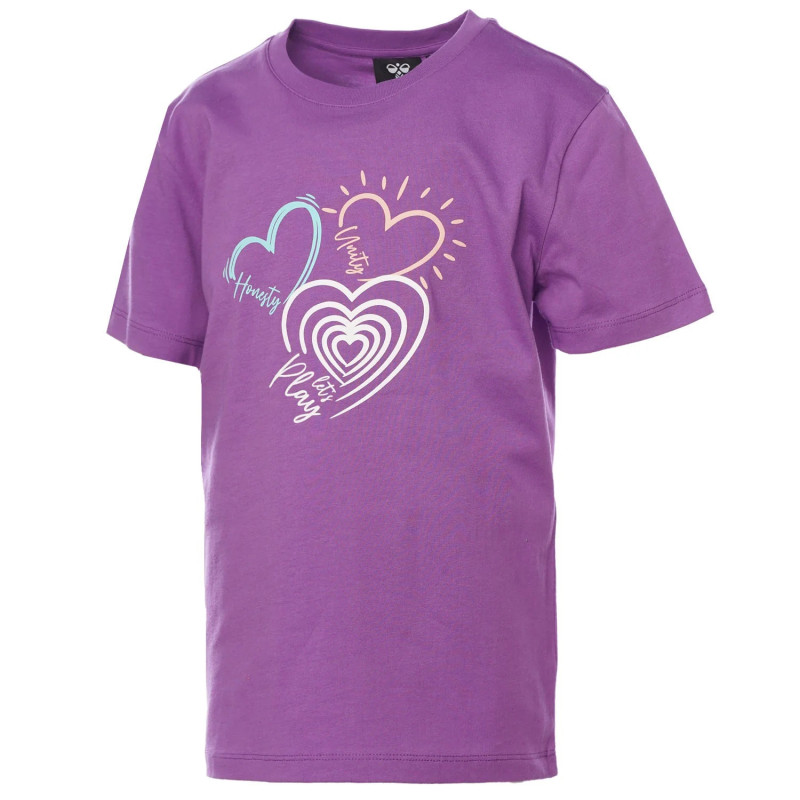 Hmlluna T-shirt S/s Dewberry - violet Produits a traiter911817-3639