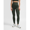 legging Hmltif Seam High Waist Tights Climbing Ivy - Vert Leggings Femme210492-6126