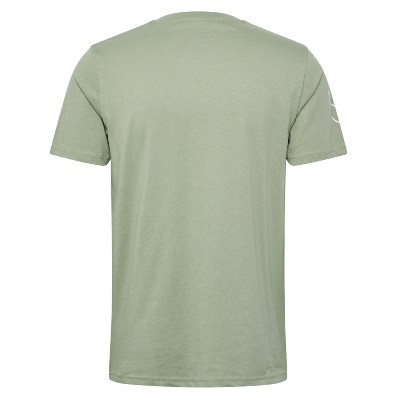 T-shirt Hmlte Effort Cotton - Vert Tee-shirts Homme223842-6092