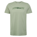 T-shirt Hmlte Effort Cotton - Vert Tee-shirts Homme223842-6092