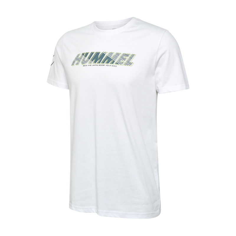 Hmlte Effort Cotton T-shirt White Tee-shirts Homme223842-9001