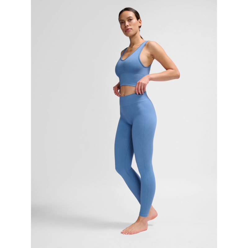 Hmlmt Adapt Seamless Mw Tights Coronet - Bleu Leggings Femme223863-4250