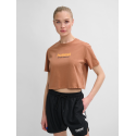 T-shirt Hmllgc Malu Cropped - Marron Tee-shirts et tops Femme223945-8143