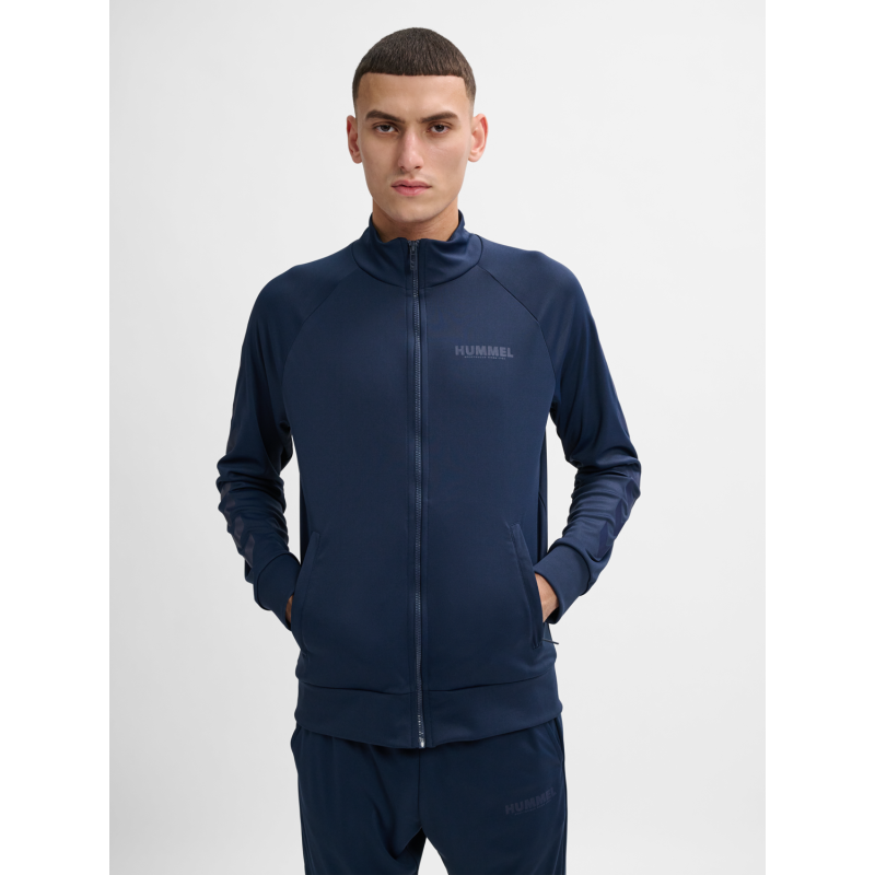 Veste Hmllegacy Sune Poly Zip Jacket - Bleu Vestes224120-7429