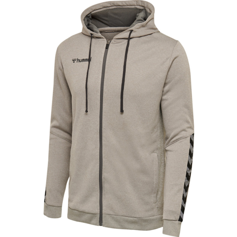 Veste Hoodie Hmlauthentic Poly Zip - Gris Textiles204937-2006