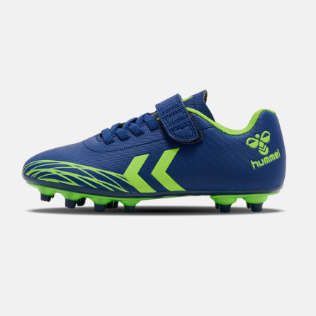 Chaussures de foot Top Star F.g. Jr Haute - bleu/ vert Football216568-7017