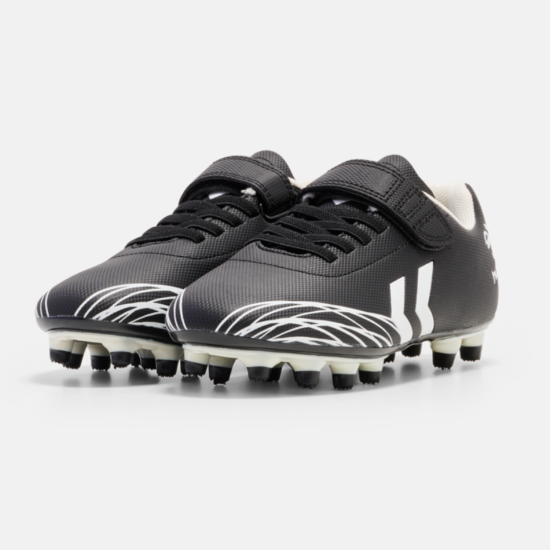 Chaussures de foot enfant Top Star F.G. Jr Haute - Noir/Blanc Football216568-2114