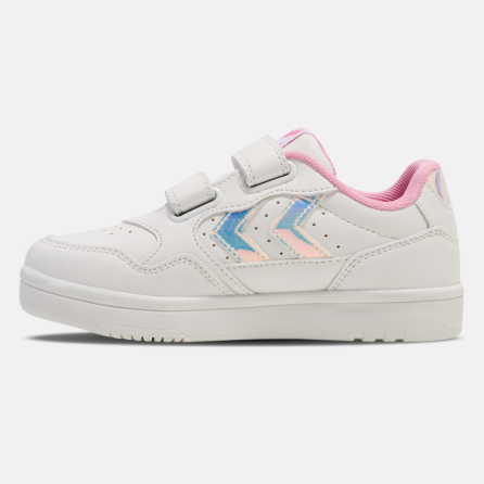 Chaussures Camden Jr Begonia - Blanc / Rose Enfant (26-39)213401-3180