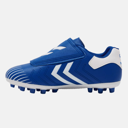 Chaussures de foot enfant Hattrick M.g - Bleu/Blanc Football217580-7002