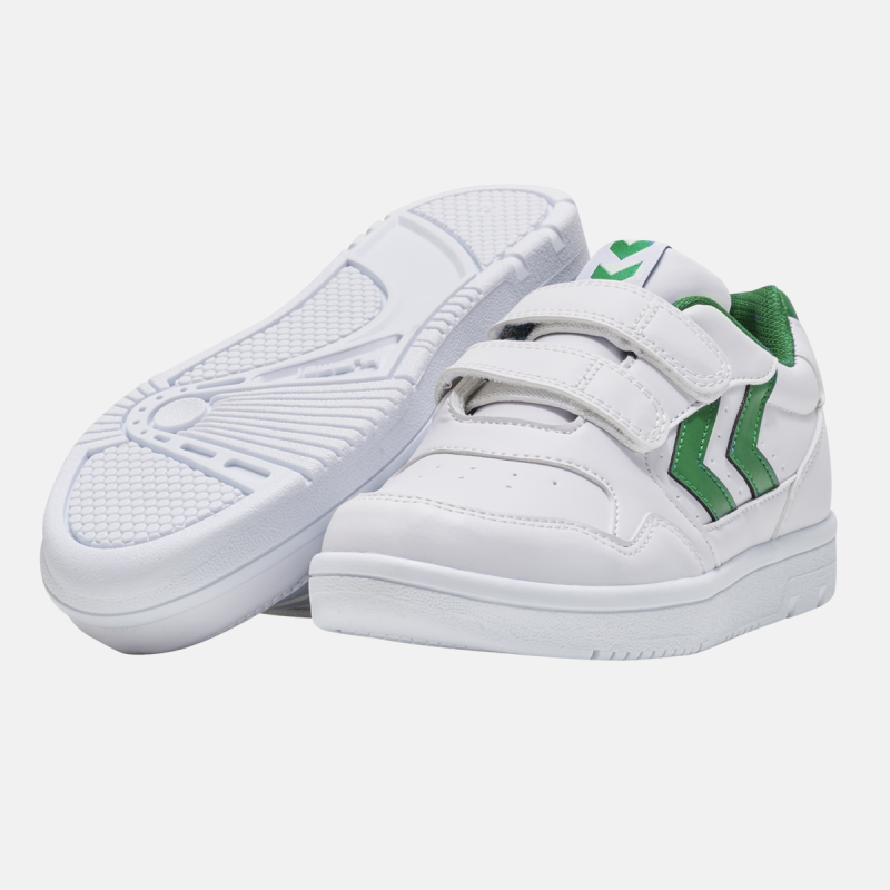 Chaussures Enfant Camden Jr - Blanc/Vert Enfant (26-39)213401-9001