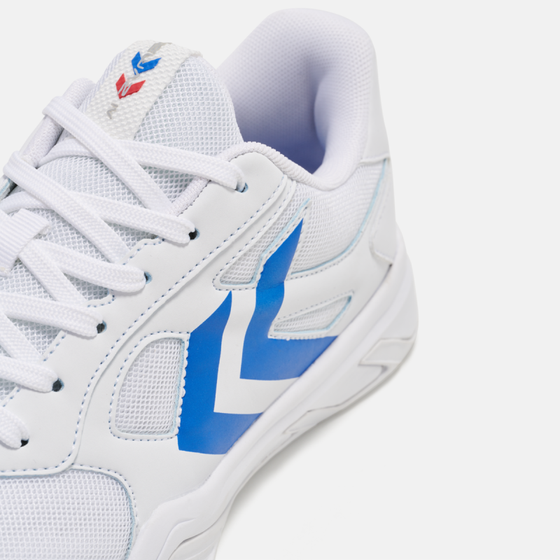 Chaussures Unisexe Teiwaz Iv - Blanc/Bleu Handball225027-9109