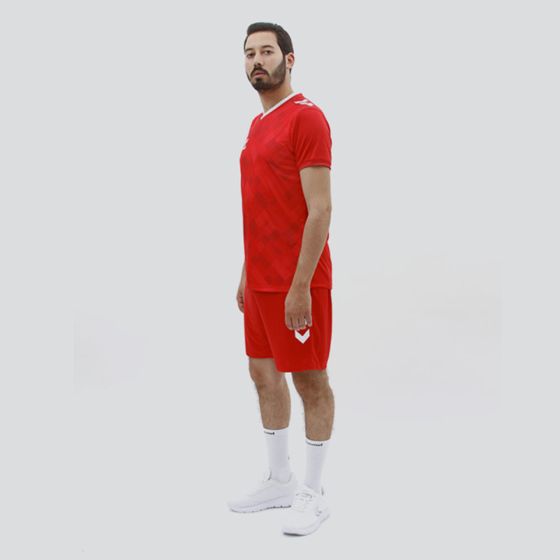 Tenue d'entrainement Homme HmlDanemark - Rouge Tenue d'entrainement T200401-3062