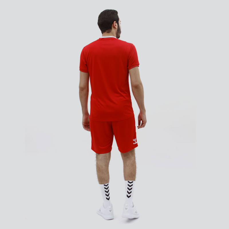 Tenue d'entrainement Homme HmlDanemark - Rouge Tenue d'entrainement T200401-3062