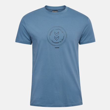 T-Shirt Hmlactive Circle Co Tee S/s - Bleu Tee-shirts Homme224521-4250