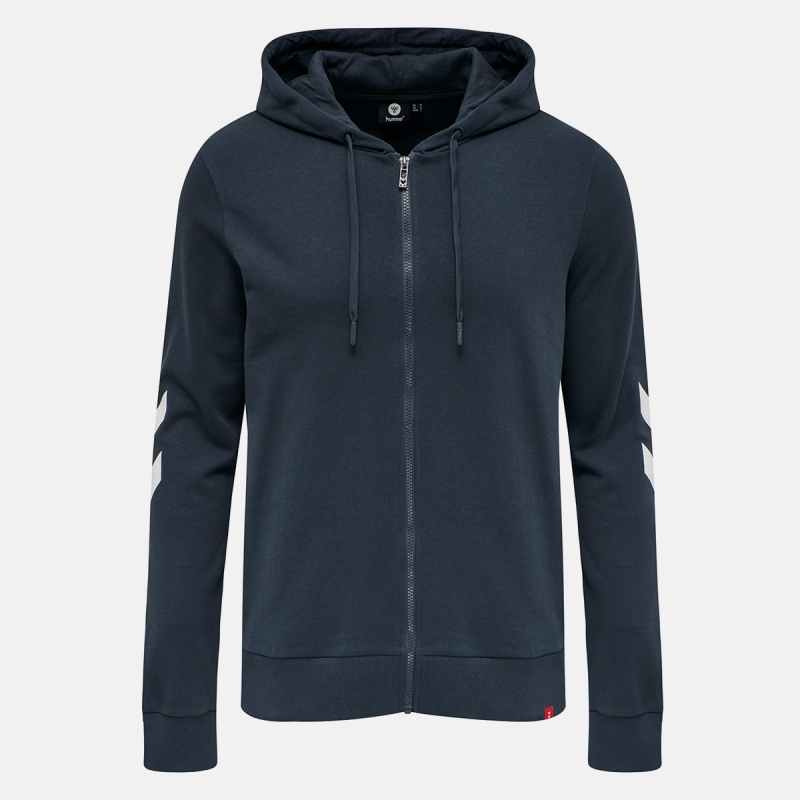 Hoodie Unisexe Hmllegacy Zip - Blue Marine Textiles Homme212566-7429