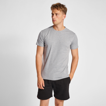 T-shirt Homme Hmlred Heavy S/s - Gris Tee-shirts Homme215122-2006