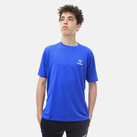 T-shirt S/s Training Hmlalvaros - bleu Tee-shirts HommeT910955-7871