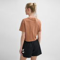 T-shirt Hmllgc Malu Cropped - Marron Tee-shirts et tops Femme223945-8143