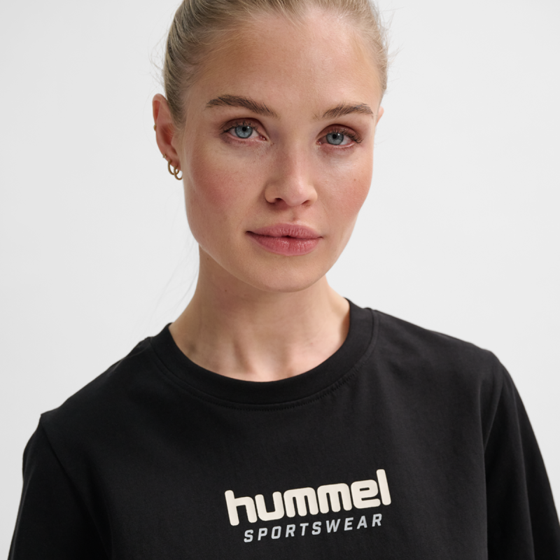 T-shirt Hmllgc Malu Cropped - Noir Tee-shirts et tops Femme223945-2001