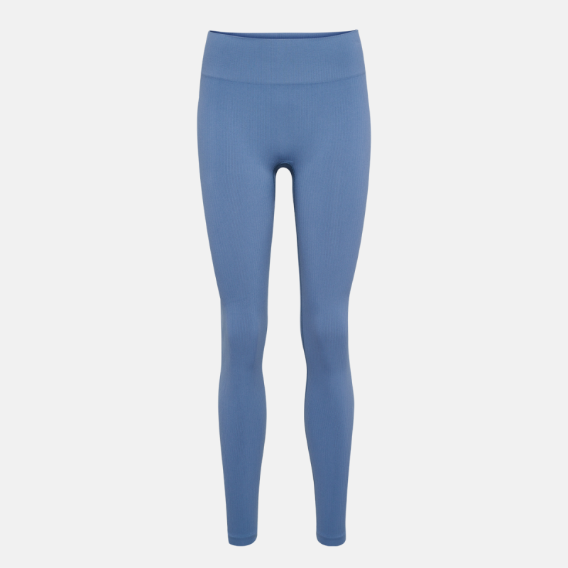 Legging Hmlmt Adapt Seamless Mw Tights Coronet - Bleu Leggings Femme223863-4250