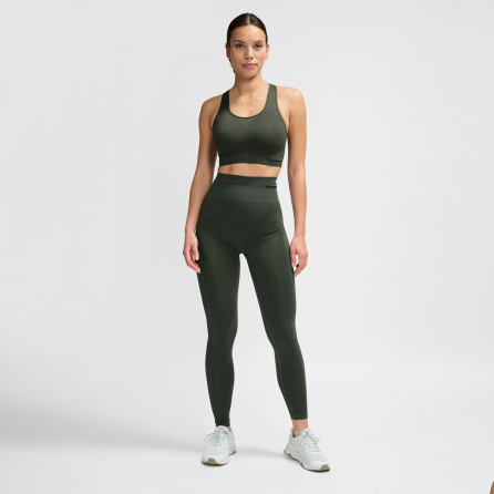 Legging Femme Hmltif Seamless - Vert Leggings Femme210492-6126