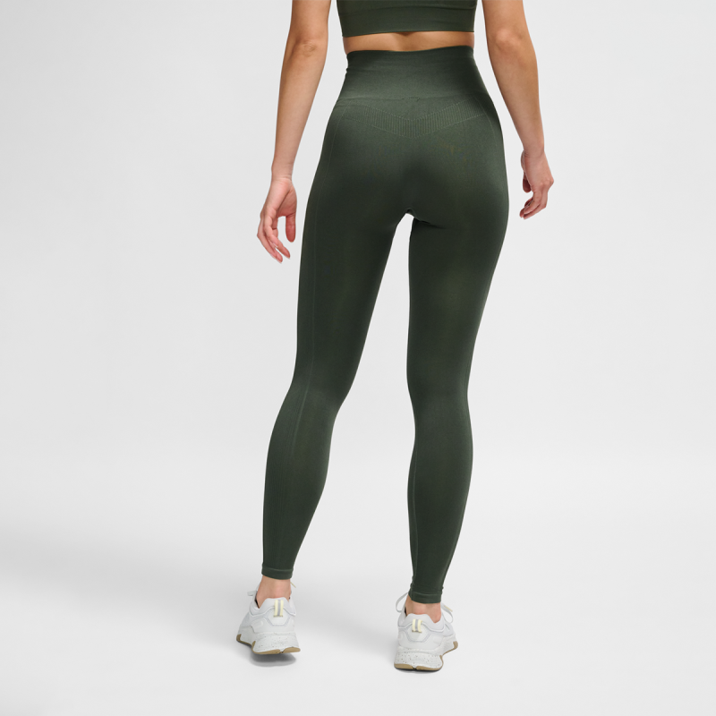 legging Hmltif Seamless Tights Climbing Ivy - Vert Leggings Femme210492-6126