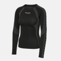 T-shirt Shaping Seamless T-shirt L/s - Noir Tee-shirts et tops Femme216775-2001