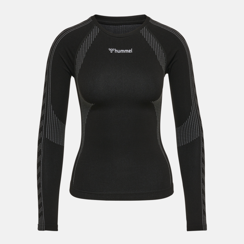 T-shirt Shaping Seamless T-shirt L/s - Noir Tee-shirts et tops Femme216775-2001