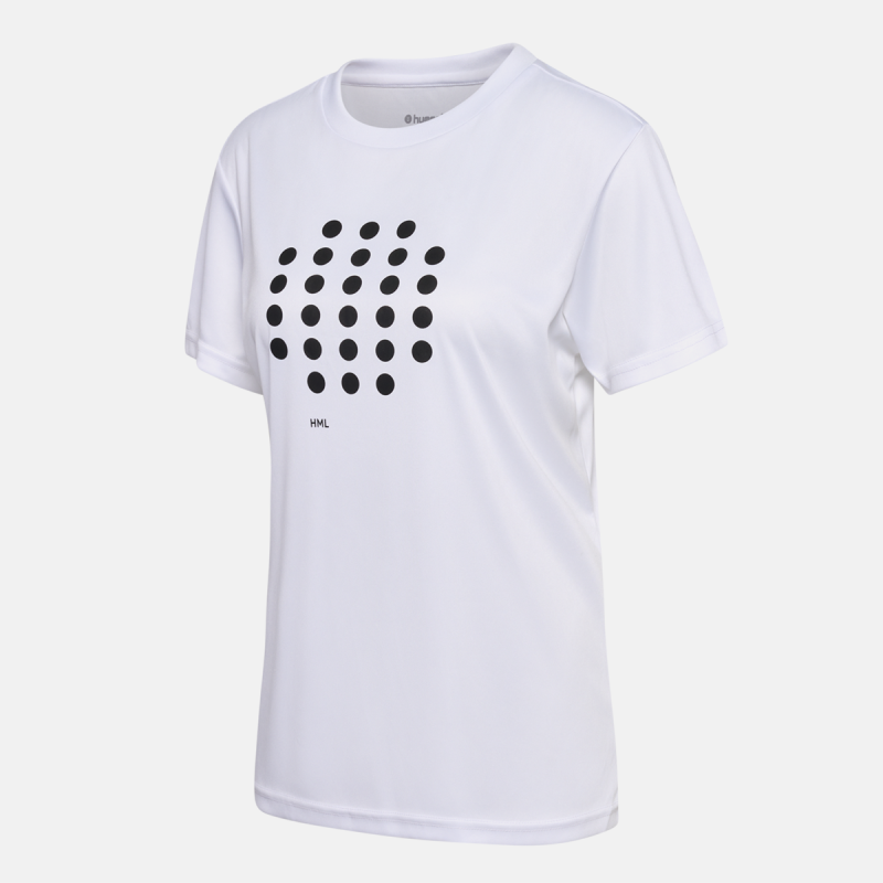 T-SHIRT Hmlcourt T-shirt S/s Woman - Blanc Tee-shirts et tops Femme219149-9001