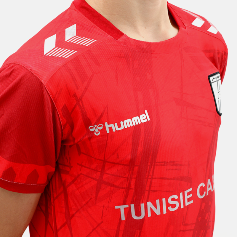 Maillot Officiel CSS Officiel 3 - Saison 2022/2023 - Rouge Textiles CSST201924-3062