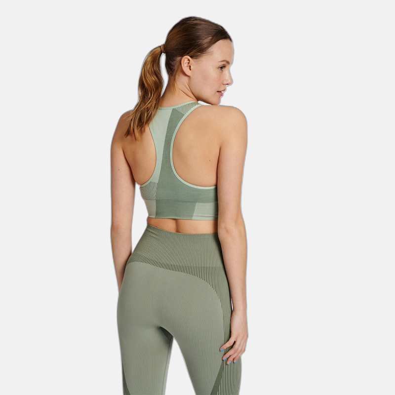 Top de sport Mt Unite Seamless - Vert Tee-shirts et tops Femme214293-6587