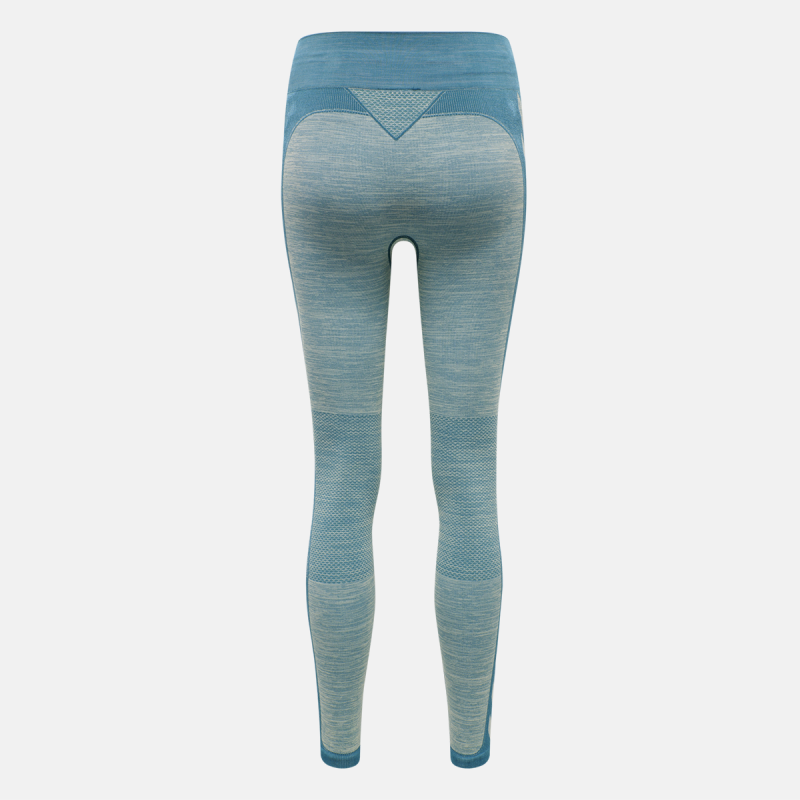 Legging femme Clea Seamless Mid - Bleu Leggings Femme210511-7077