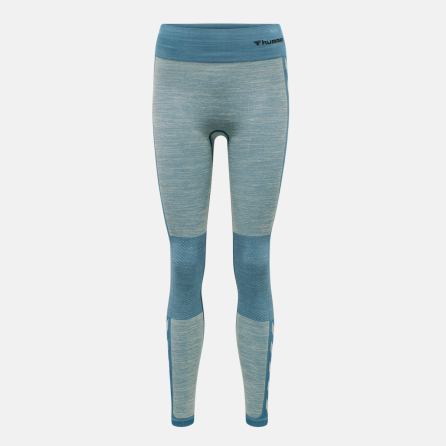 Legging femme Clea Seamless Mid - Bleu Leggings Femme210511-7077