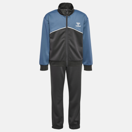 SURVÊTEMENT Enfant Hmllubago Tracksuit Bering Sea - Bleu/Noir