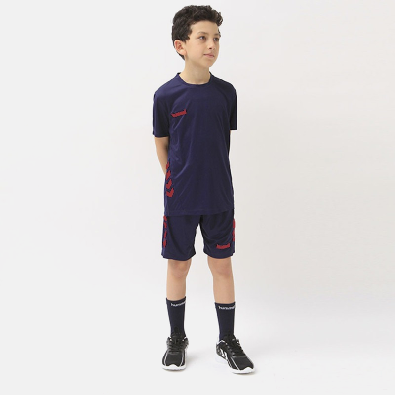 Tenue promo Trainig Set Jr - Bleu/Rouge Tenue d'entraînement enfantT96100 JR-1008