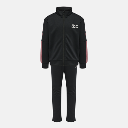 Survêtement enfant Hmltazu Tracksuit - Noir/rose