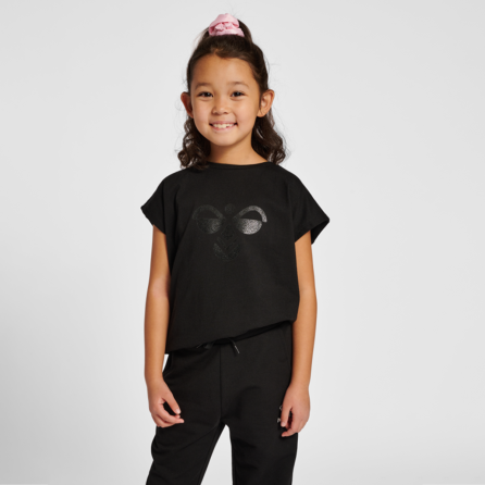 T-shirt fille Diez S/s - Noir Tee-shirts Enfant212852-2001