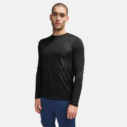 T-shirt Homme Hmlte Topaz L/s - Noir Textiles213476-2001