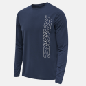 T-shirt Homme Hmlte Topaz L/s - Bleu Marine Tee-shirts Homme213476-7954