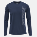 T-shirt Homme Hmlte Topaz L/s - Bleu Marine Tee-shirts Homme213476-7954