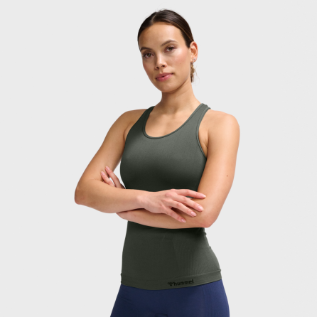 Top Hmltif Seamless Climbing Ivy - Vert