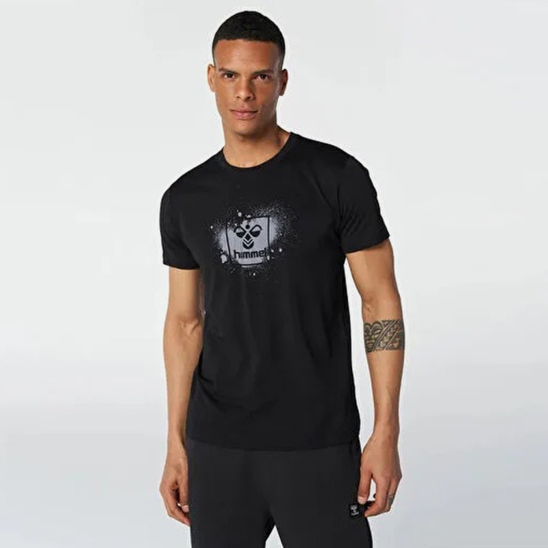 T-shirt homme Hmlrowan T-shirt S/s Noir Hummel911748-2001