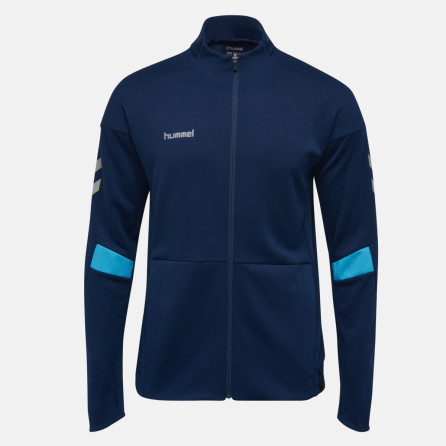 Veste Homme Zip Tech Move Poly - Blue